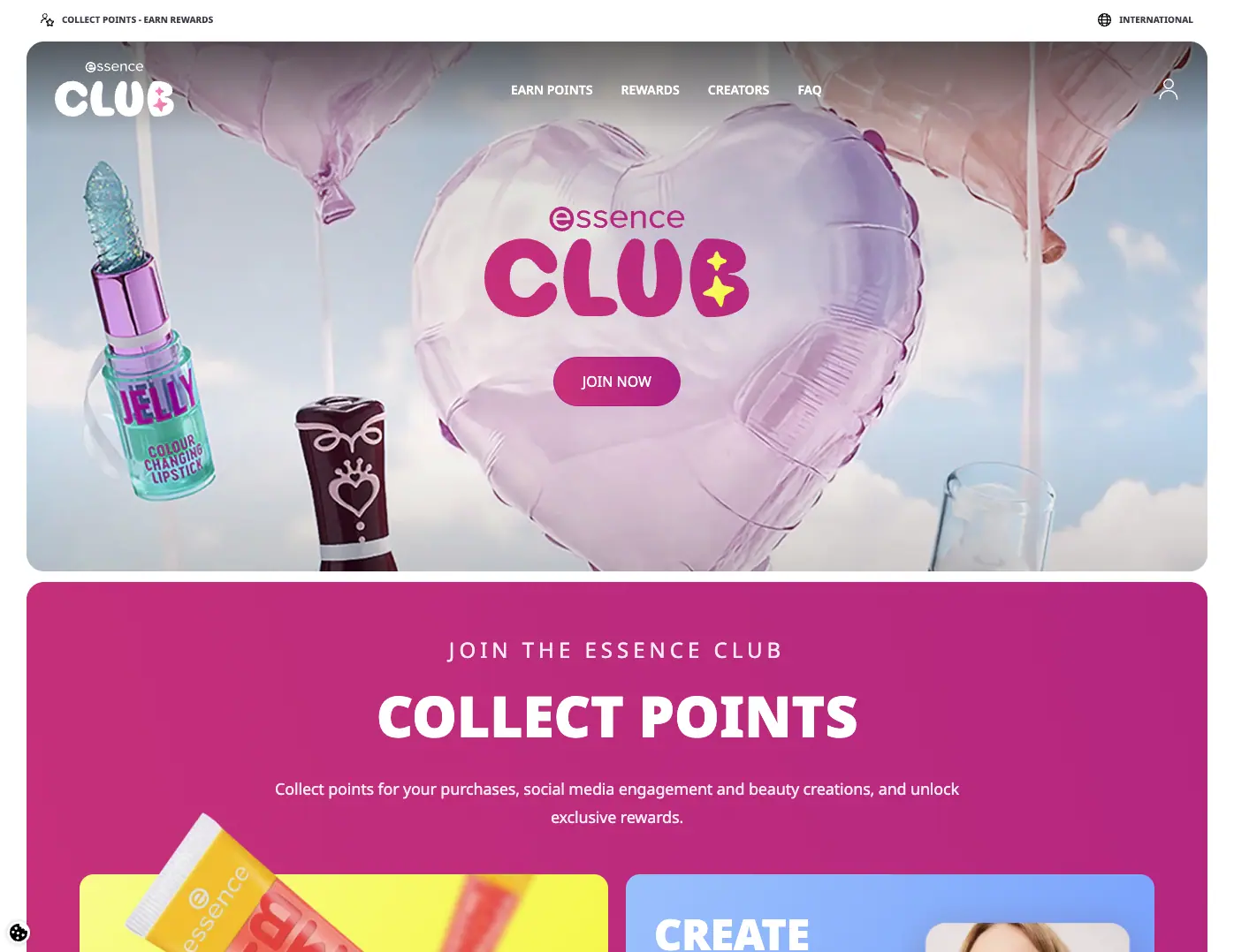 Essence Club Website